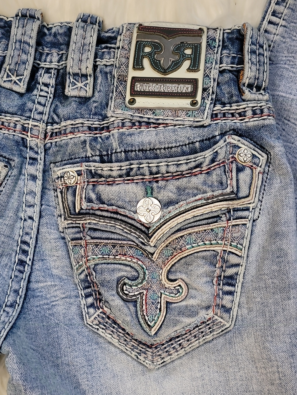 Rock Revival Elijah Slim Straight Jeans Waist 29